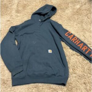 Blue/Grey/Orange Carhartt Hoodie